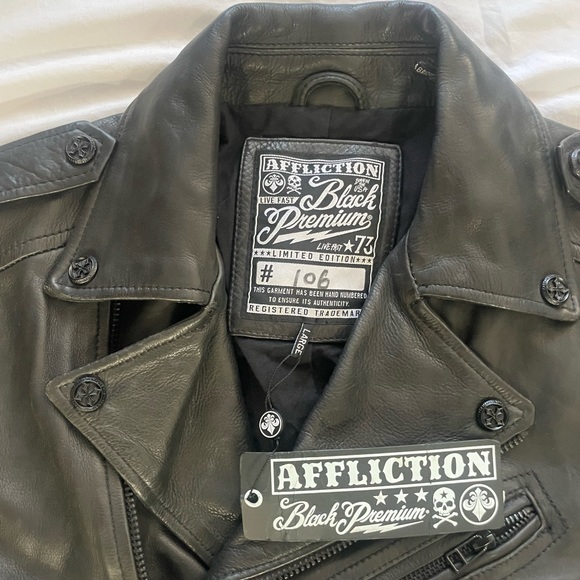 Afflicted "Black Premium" limited edition jacket - Picture 8 of 8